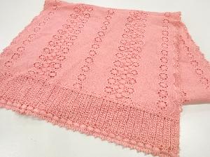 レース花模様ショール